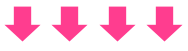 動く矢印（赤色）